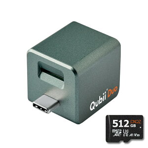 y|Cg5{ 111:59܂ŁzQubii Duo micro SD J[ht USB Type C L[r[ fI }CN SDt USB-C typec 128 256 512 GB obNAbv ʐ^ۑ [d Maktar AhCh iPhone iPad android ACtH