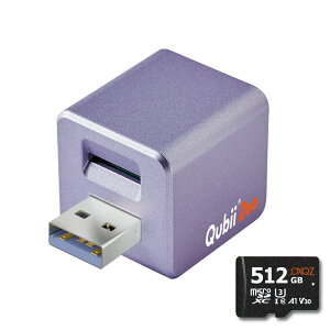 y|Cg5{ 30zQubii Duo micro SD J[ht USB Type A L[r[ fI }CN SDt USB-A typea 128 256 512 GB  obNAbv ʐ^ۑ [d Maktar AhCh iPhone iPad android ACt
