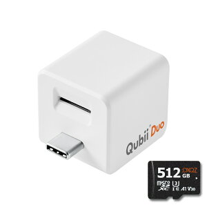 y|Cg5{ 30zQubii Duo micro SD J[ht USB Type C L[r[ fI }CN SDt USB-C typec 128 256 512 GB obNAbv ʐ^ۑ [d Maktar AhCh iPhone iPad android ACtH 