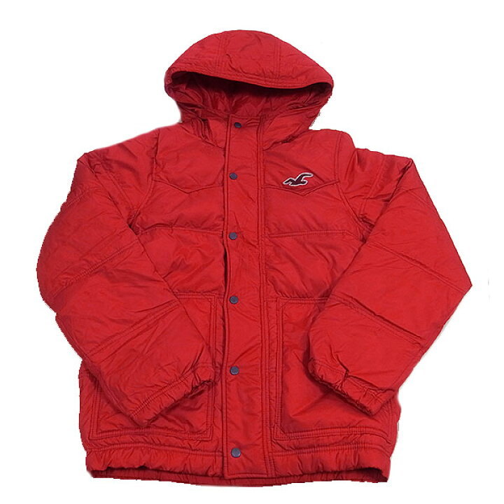 楽天市場】ホリスター HOLLISTER Co メンズ ジャケット レッド Mサイズ  