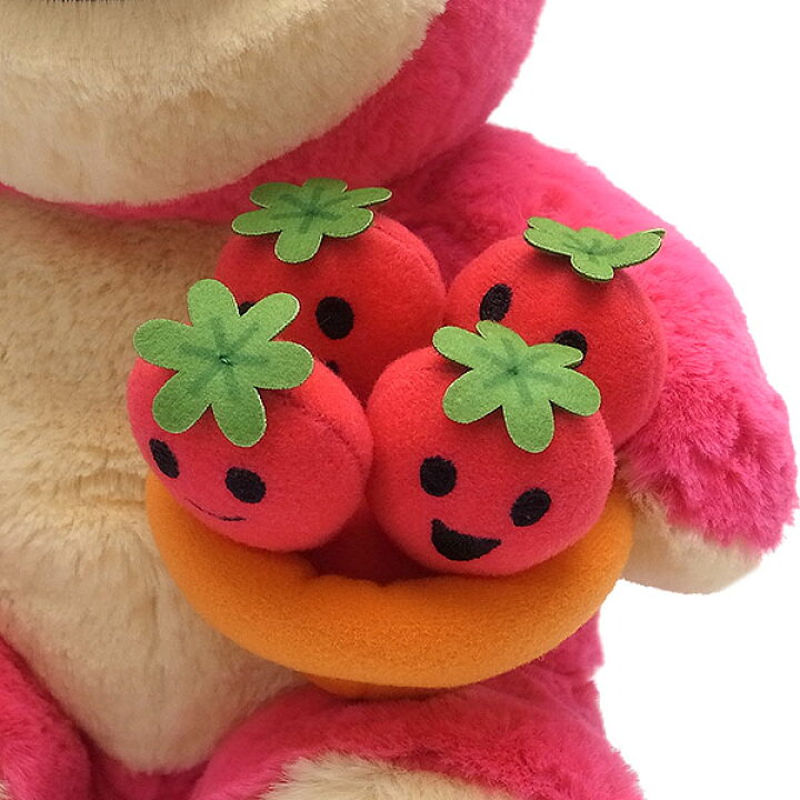 楽天市場】ロッツォ ぬいぐるみ いちごを持ったぬいぐるみ いちごの 