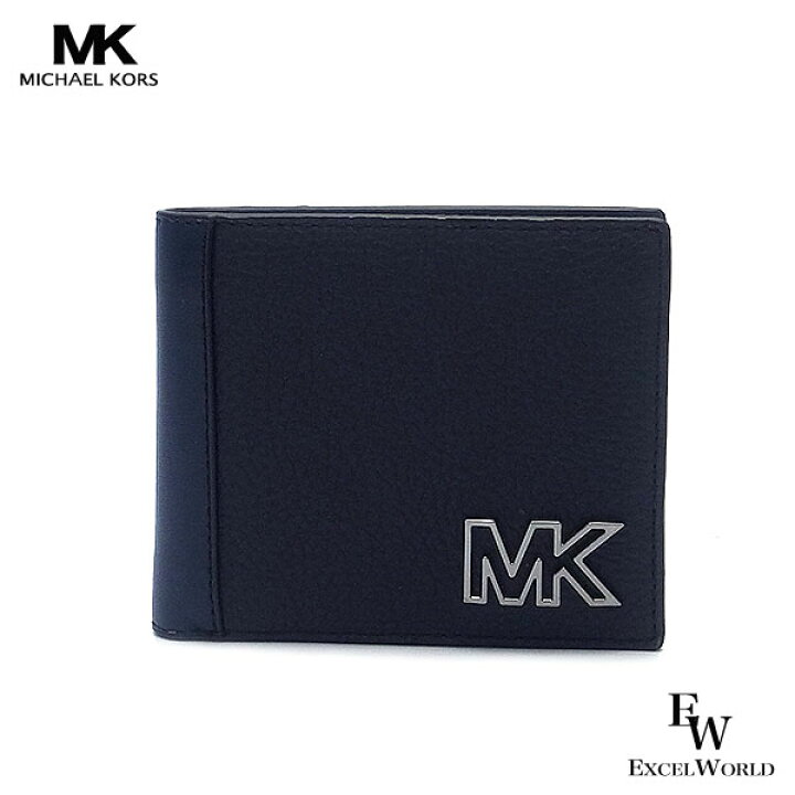 楽天市場】マイケルコース 財布 アウトレット シンプルな二つ折り財布  