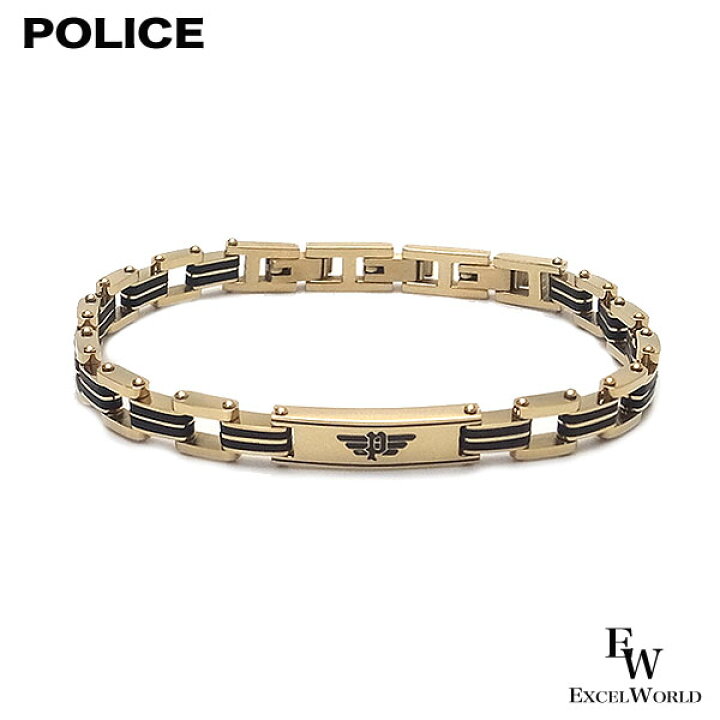 楽天市場】ポリス ブレスレット POLICE ステンレス ブレス CARB II 
