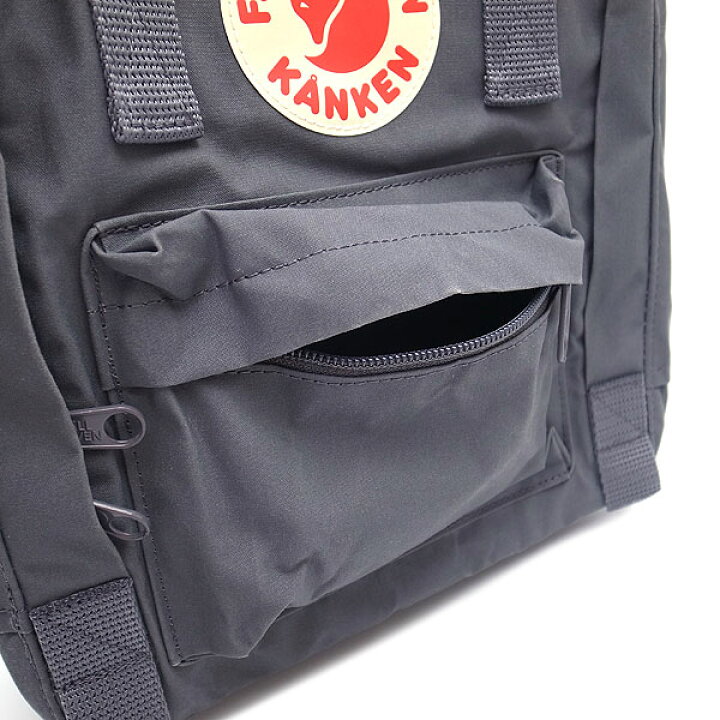 フェールラーベン カンケン Kanken リュック ミニ グレー 肌触りがいい