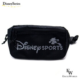 ディズニー スポーツ ボディーバッグ ウェストバッグ Disney Sports 東京ディズニーリゾート限定 ブラック エクセル ギフト プレゼントにも バッグ バック ディズニーグッズ