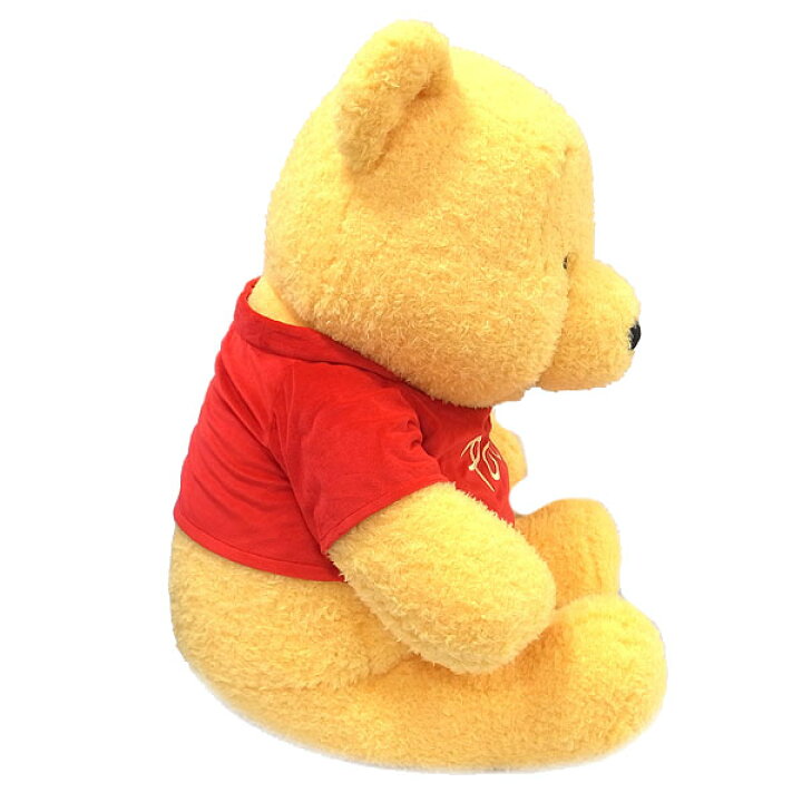 楽天市場 プーさん ぬいぐるみ ディズニーリゾート限定で最大サイズ 約72cm ディズニー リゾート限定 クマのプー ギフトラッピング不可 あす楽 エクセルワールド 誕生日 ギフト プレゼントにも ディズニーグッズ かわいい エクセルワールド