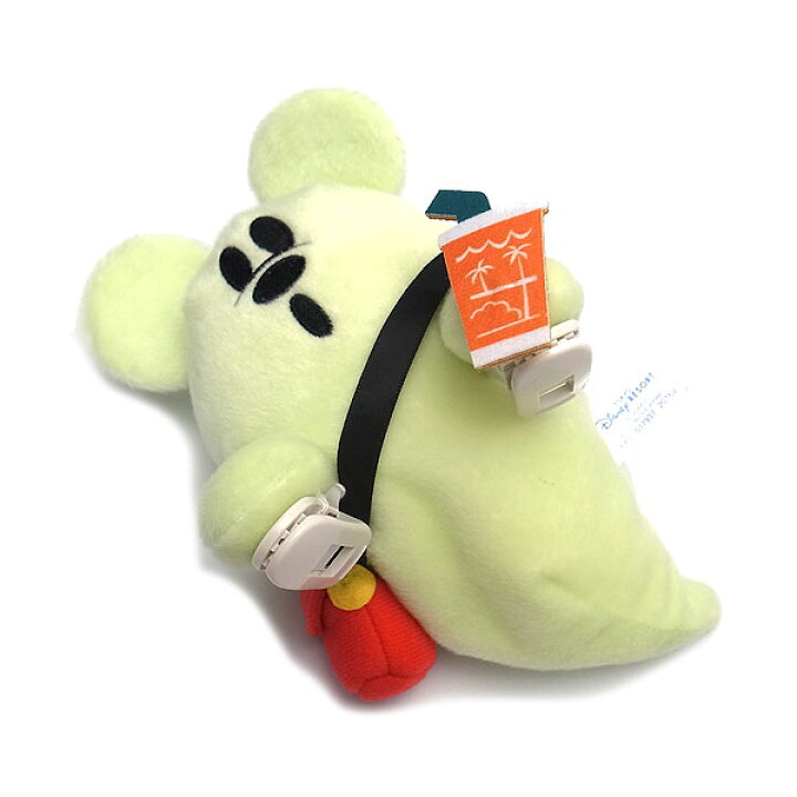 楽天市場 ミッキーおばけ グリーン くっつき ぬいぐるみ キーチェーン 東京ディズニー リゾート限定 あす楽 エクセルワールド クリスマス バレンタイン ホワイトデー お返し 誕生日 ギフト プレゼントにも ディズニーグッズ かわいい エクセルワールド