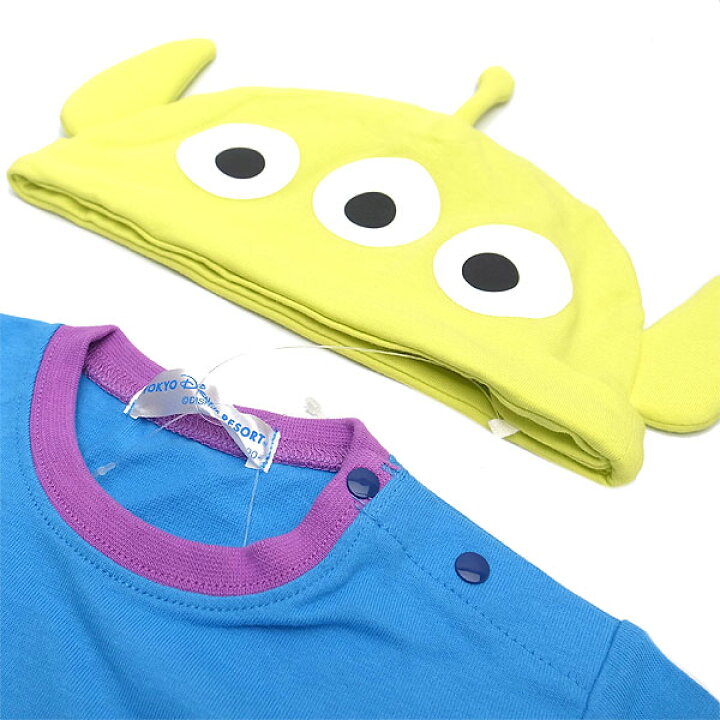 楽天市場 リトルグリーンメン ベビー服 帽子 Tシャツ セット 子供服 90サイズ ディズニー リゾート限定 あす楽 エクセルワールド 誕生日 ギフト プレゼントにも ディズニーグッズ エクセルワールド