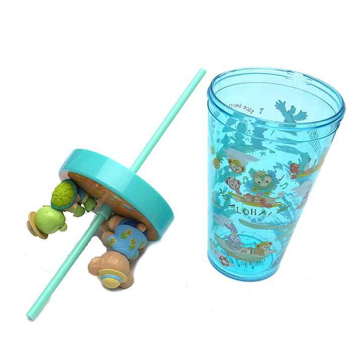 楽天市場 ダッフィー オルメル タンブラー ストロー付き 21ダッフィーのサニーファン コップ 東京ディズニーシー限定 ダッフィーグッズ エクセルワールド 誕生日 ギフト プレゼントにも ディズニーグッズ エクセルワールド