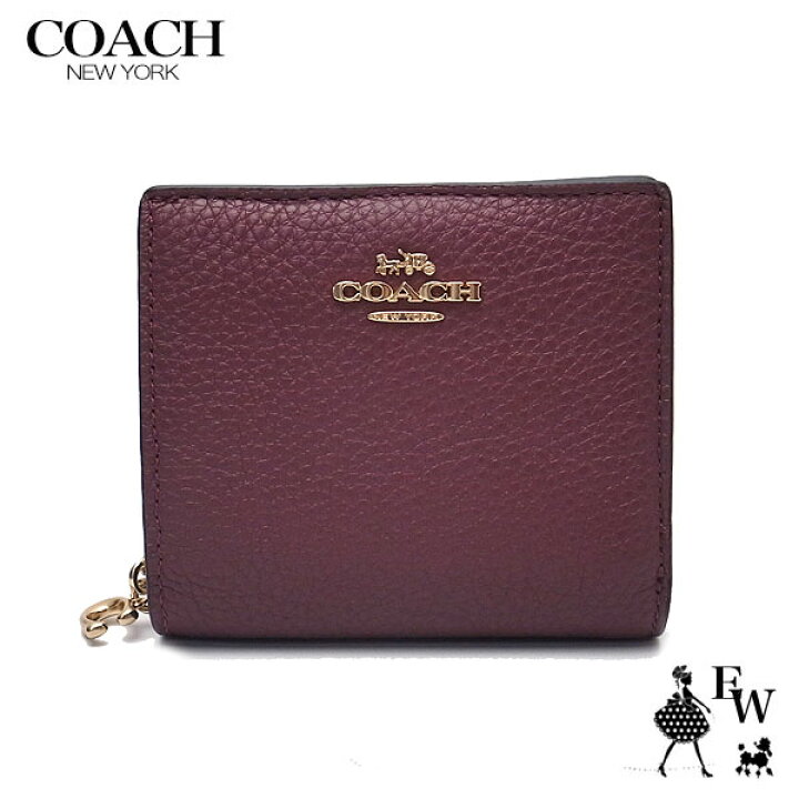 楽天市場 コーチ 財布 Coach アウトレット 二つ折り財布 C2862 Imp10 ミニ財布 ヴィンテージモーヴ あす楽 エクセルワールド 誕生日 ギフト プレゼントにも レディース ブランド ウォレット 財布 エクセルワールド