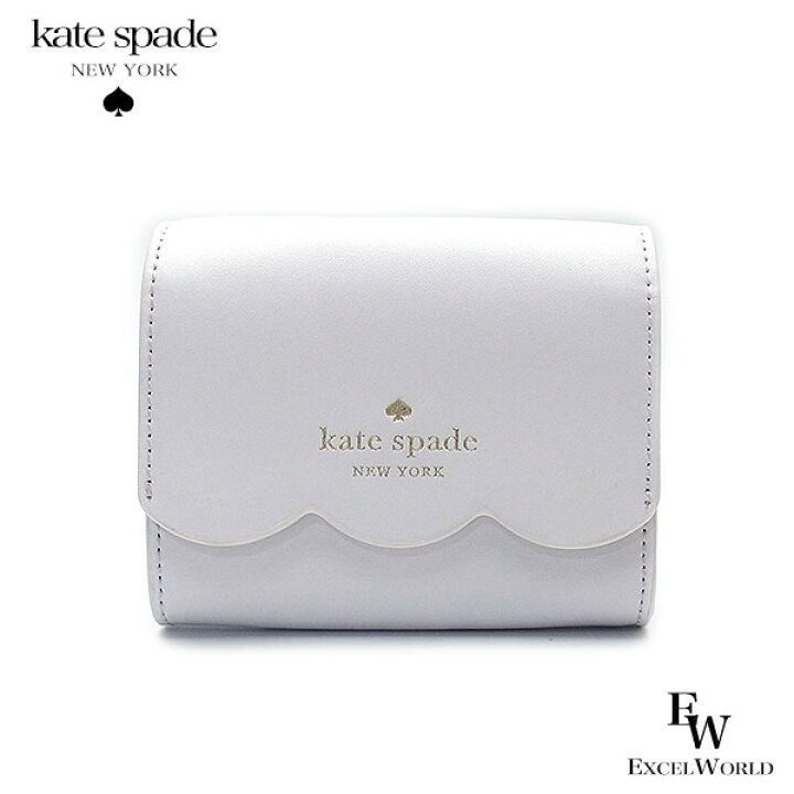 楽天市場 ケイトスペード 財布 Kate Spade アウトレット 二つ折り財布 Wlr 157 ホワイトダブ あす楽 エクセルワールド クリスマス バレンタイン ホワイトデー お返し 誕生日 ギフト プレゼントにも おしゃれ かわいい ブランド ウォレット財布 エクセルワールド