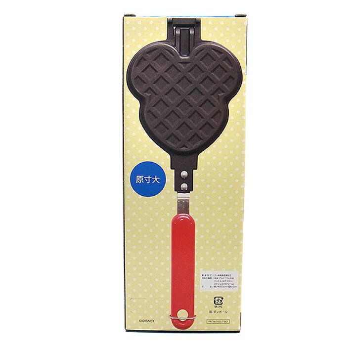 楽天市場 ミッキー ワッフルメーカー ミッキーシェイプ キッチングッズ 東京ディズニーシー限定 ダッフィーグッズ エクセルワールド 誕生日 ギフト プレゼントにも かわいいディズニーグッズ エクセルワールド