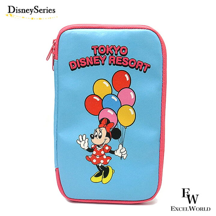 楽天市場 バルーンデザイン ペンケース ミニー バルーン柄 ミッキー フレンズ Team Disney ディズニー リゾート限定 あす楽 エクセルワールド 誕生日 ギフト プレゼントにも ディズニーグッズ エクセルワールド