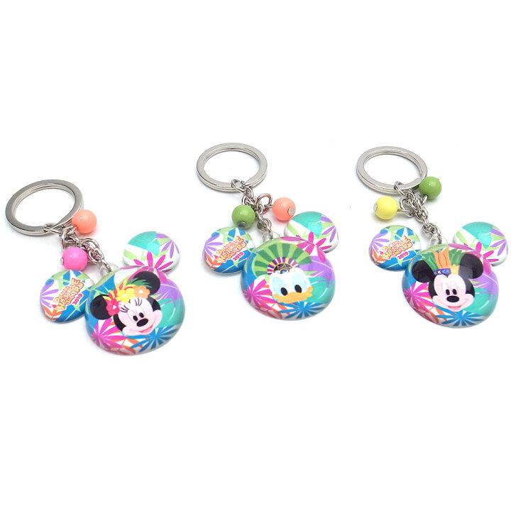 楽天市場 ドナルドのホット ジャングル サマー キーチェーン3個 ミッキー ミニー ドナルドのキーホルダー ディズニーリゾート限定あす楽 エクセルワールド プレゼントにも ディズニーグッズ エクセルワールド