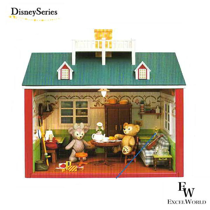 楽天市場】ダッフィーのドールハウス ダッフィー＆シェリーメイ  
