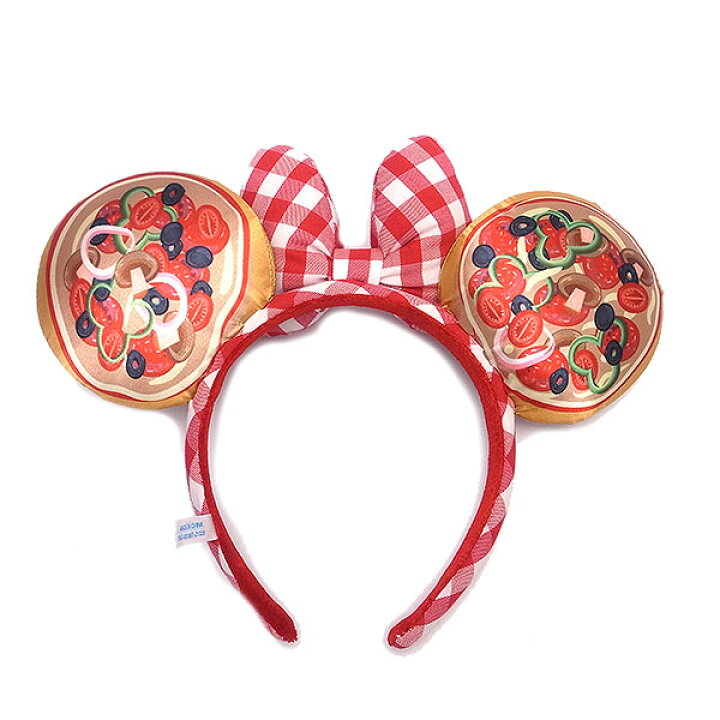 楽天市場 特別価格 ピザ カチューシャ ミニー 東京ディズニーシー限定 ミッキーフレンズグッズ あす楽 エクセルワールド 誕生日 ギフト プレゼントにも ディズニーグッズ エクセルワールド