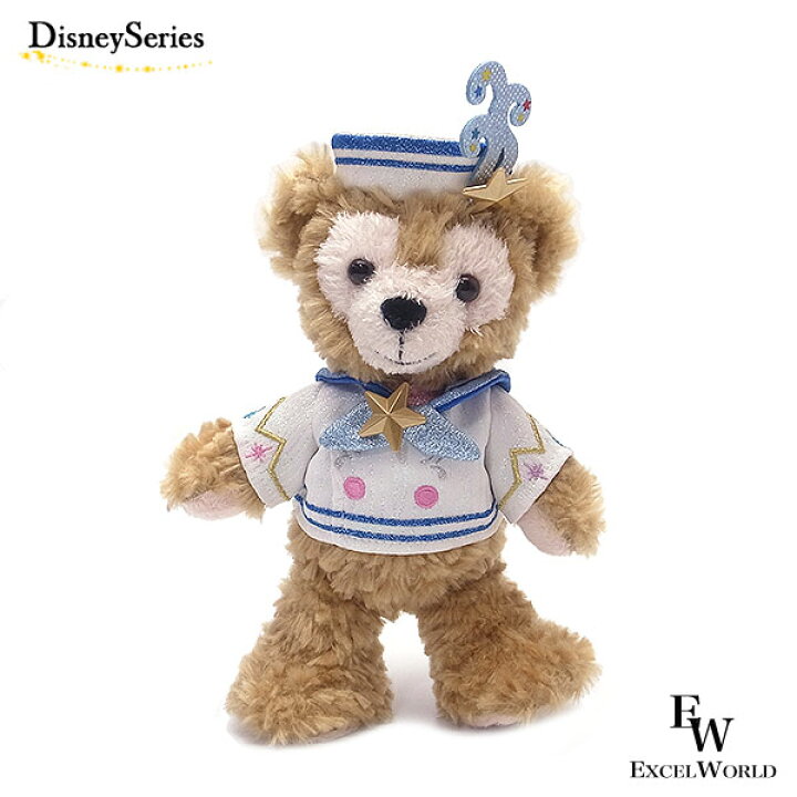 楽天市場】ダッフィー ぬいぐるみ 20周年 ポージープラッシー DUFFY 