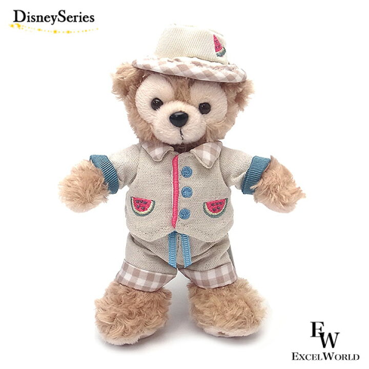 楽天市場 ダッフィー ぬいぐるみバッジ ぬいば テイスティー サマーサプライズ ディズニーシー限定 ダッフィーグッズ エクセルワールド 誕生日 ギフト プレゼントにも ディズニーグッズ エクセルワールド