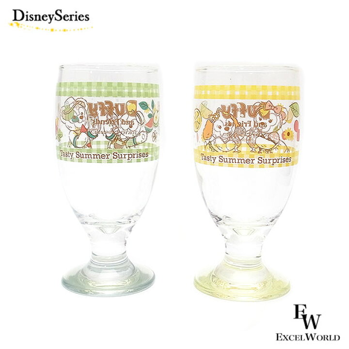 楽天市場 グラス 2個 ダッフィー フレンズ テイスティー サマーサプライズ ディズニーシー限定 ダッフィーグッズ エクセルワールド 誕生日 ギフト プレゼントにも ディズニーグッズ エクセルワールド