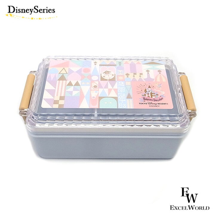 楽天市場 イッツアスモールワールド お弁当箱 ランチケース ランチボックス ディズニー リゾート限定 ディズニーグッズ エクセルワールド 誕生日 ギフト プレゼントにも エクセルワールド
