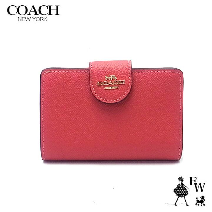 楽天市場】コーチ 財布 アウトレット COACH 二つ折り財布 L字  
