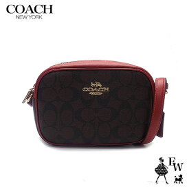 コーチ バッグ COACH アウトレット 人気のミニバッグ ショルダーバッグ C9926 IMRVQ ブラウン×レッド あす楽 エクセルワールド ギフト プレゼントにも レディース トートバック バッグ バック レディース ブランド