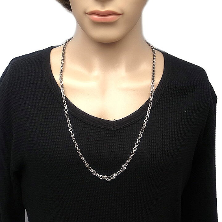 楽天市場】クロムハーツ ネックレス CHROME HEARTS ペーパーチェーン 2  