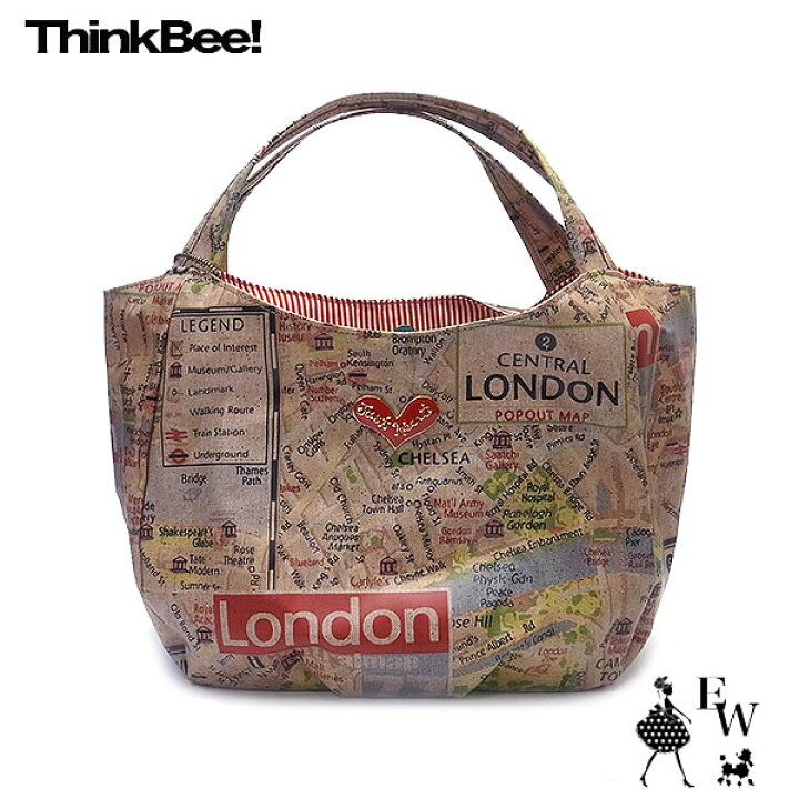 楽天市場】シンクビー バッグ Think Bee A002907 トートバッグ 