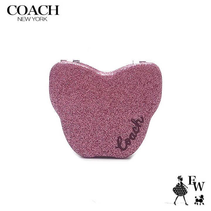楽天市場】コーチ ミラー COACH アウトレット 鏡 コンパクトミラー 