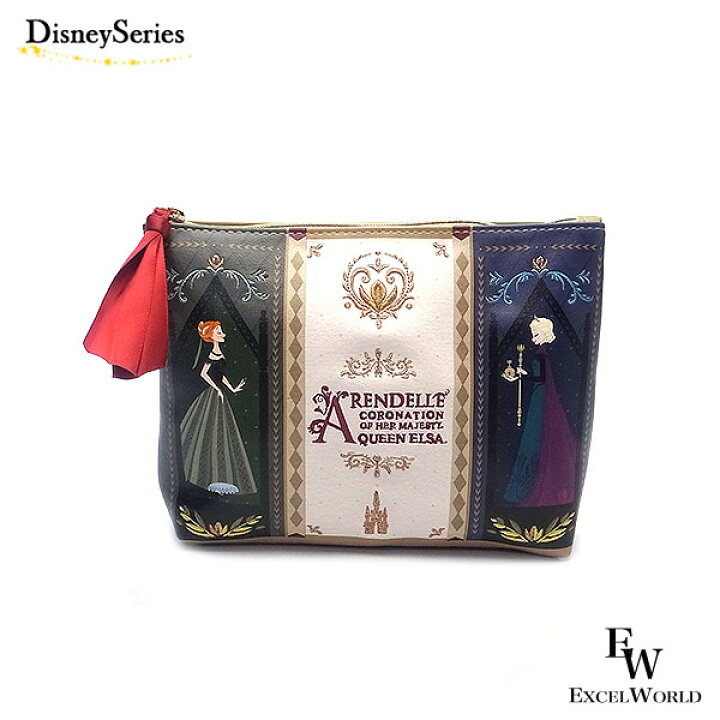 楽天市場】ポーチ 小物入れ フローズンキングダム アナとエルサの  