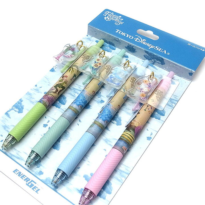 楽天市場】ボールペン4本セット ファンタジースプリングスの壮大な 