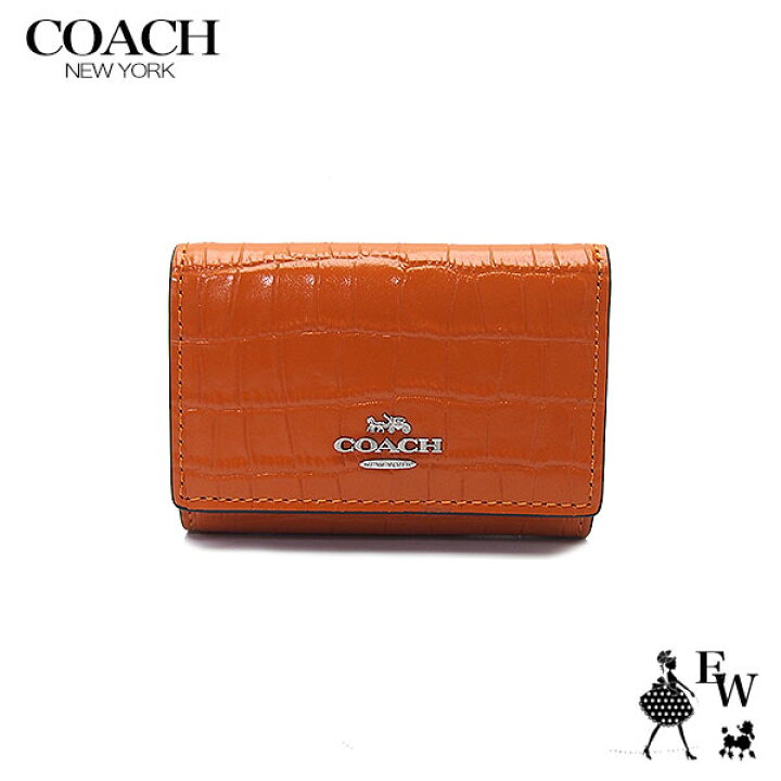楽天市場】コーチ 財布 アウトレット 三つ折り財布 CU914 SVS5B COACH 