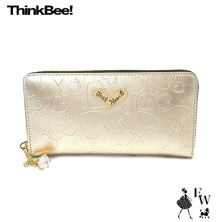 楽天市場】シンクビー 長財布 Think Bee ハーティハート A003849 