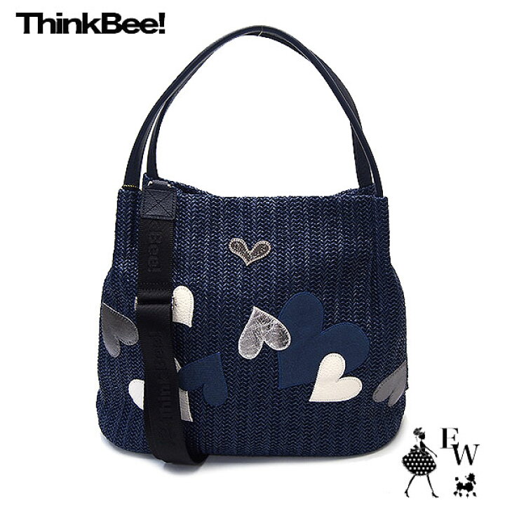 楽天市場】シンクビー トートバッグ Think Bee ゼウスザネイビー 2 