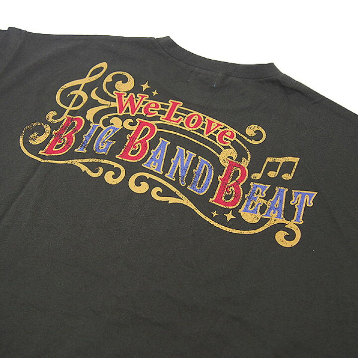 楽天市場】Tシャツト ユニセックス ワンサイズ ビッグバンドビートの 