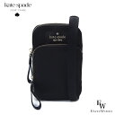 ケイトスペード バッグ アウトレット ショルダーバッグ KC636 001 kate spade チェルシー ノース サウス デュアル ジップ フォン クロスボディ ブラック エクセルワールド 誕生日 ギフト プレゼントにも レディース ブランド