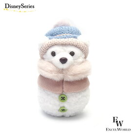 ダッフィー ぬいぐるみチャーム 雪だるま 冬らしいデザインのダッフィーフレンズのグッズ ダッフィー＆フレンズ ディズニーシー限定グッズ