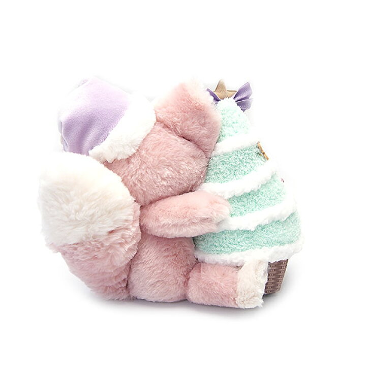 リーナベル クリスマスツリー サンタ帽を被ったリーナベル 冬らしいデザインのダッフィーフレンズのグッズ ダッフィー フレンズ ディズニーシー限定グッズ エクセルワールド