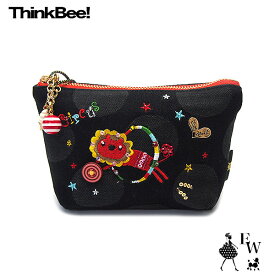 シンクビー ポーチ Think Bee A003656 ザ・サーカスパーティー ポーチ ライオン エクセルワールド 誕生日 ギフト プレゼントにも レディース ブランド ポーチ TP3