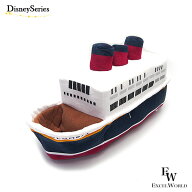 ティッシュボックスカバー 東京ディズニーシーに停泊しているS.S.コロンビア号がモチーフのティッシュボ…