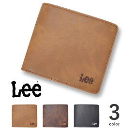 全3色 LEE リー 財布 ショートウォレット 二つ折り 財布 520369 エクセルワールド ギフト プレゼントにも ウォレット 財布