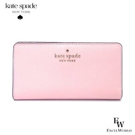 ケイトスペード 財布 アウトレット 二つ折り財布 Kate spade WLR00145 100 ピンク エクセルワールド レディース ブランド プレゼントにも ウォレット 小銭入れ