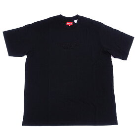 新品 シュプリーム Supreme メンズ Tシャツ 半袖 Supreme BEADED LOGO SS TOP 直営店買付 本物 2022SS SS22KN62 ブラック Mサイズ あす楽 エクセルワールド ギフト プレゼントにも ブランド