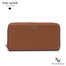 ケイトスペード 財布 アウトレット 長財布 WLR00392 910 kate spade ラウンドジップ ブラウン あす楽 エクセルワールド ギフト プレゼントにも レディース ブランド ウォレット