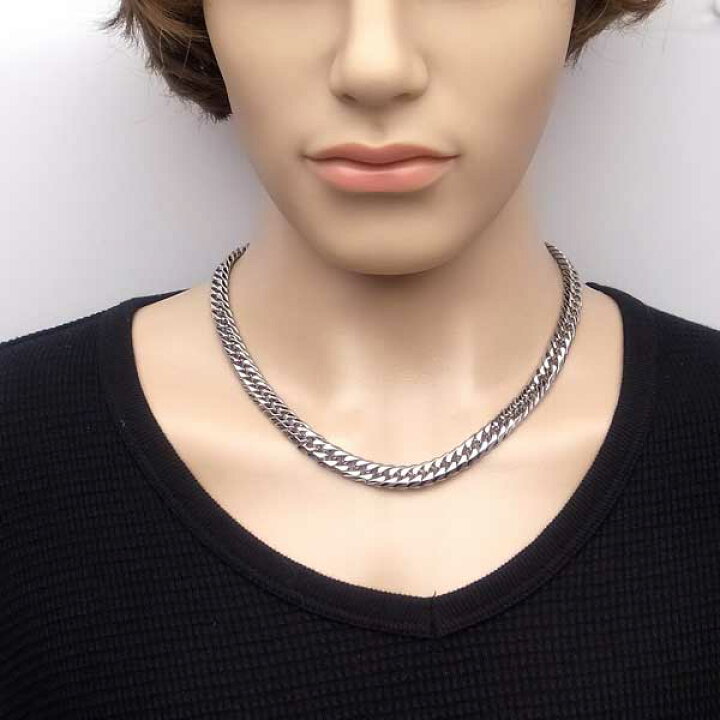 楽天市場】ポリス ネックレス POLICE 喜平 キヘイ 6面 50cm 幅 約9.5mm 