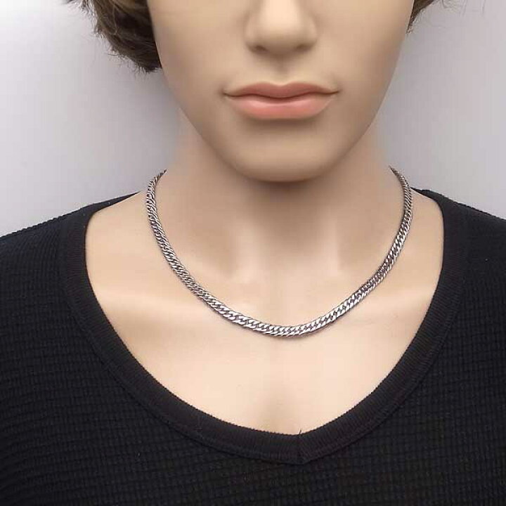 楽天市場】ポリス ネックレス POLICE 喜平 キヘイ 6面 50cm 幅 約5.7mm 