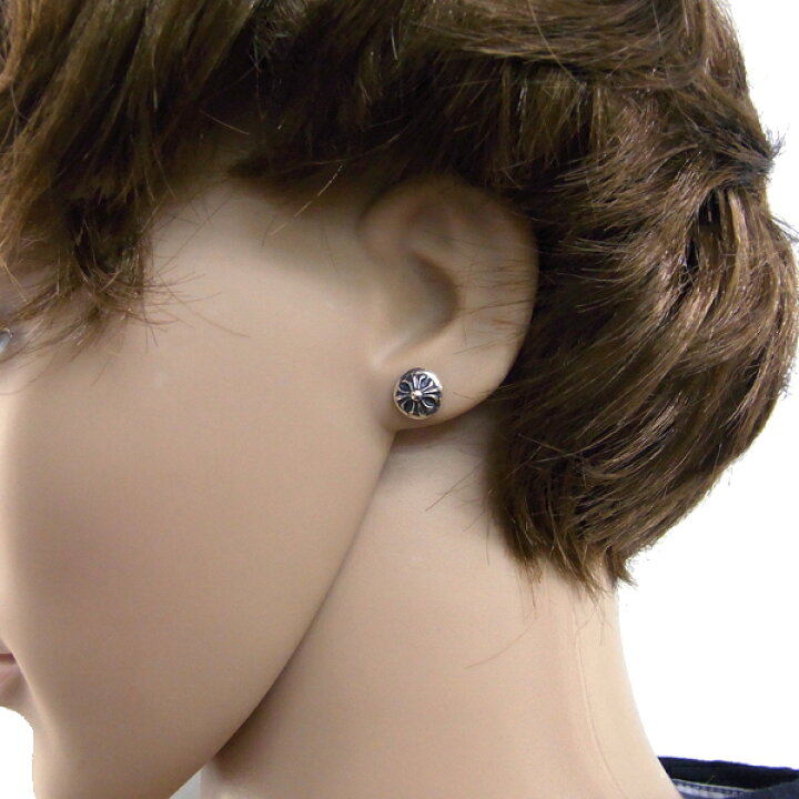 楽天市場】クロムハーツ ピアス CHROME HEARTS クロスボール スタッド  