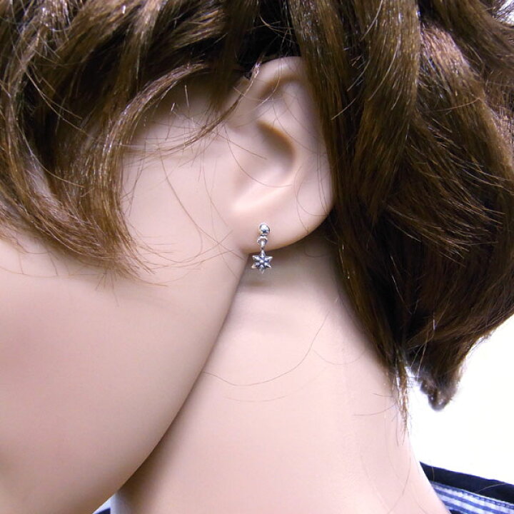 楽天市場】クロムハーツ ピアス タイニー スター ドロップ1 ピアス 