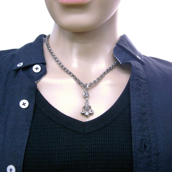 楽天市場】クロムハーツ ネックレス CHROME HEARTS ペーパーチェーン 1 