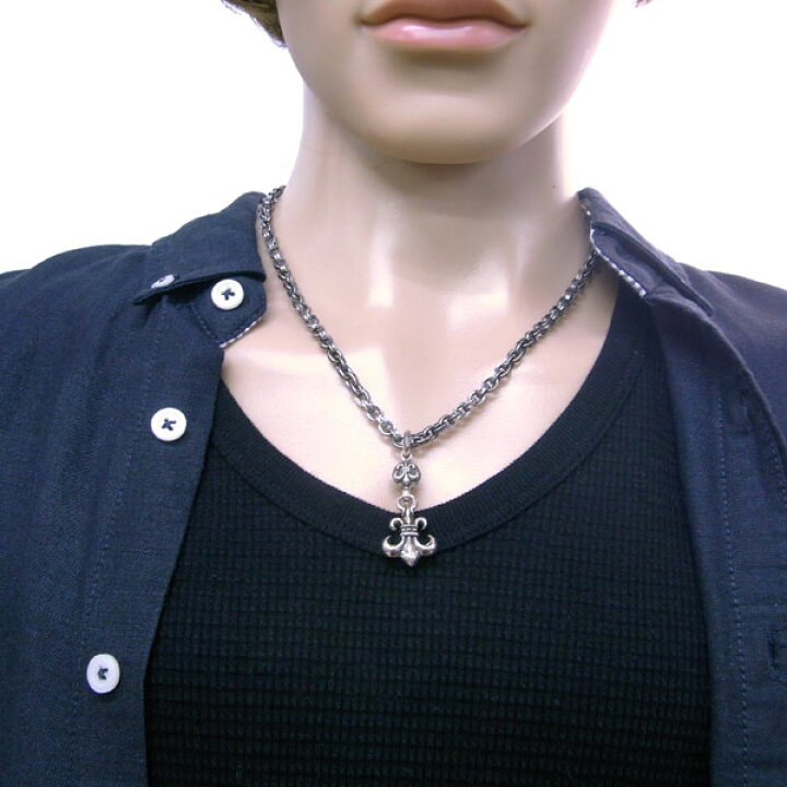楽天市場】クロムハーツ ネックレス CHROME HEARTS ペーパーチェーン 1 
